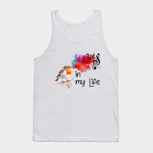 Music In My Life Music Note Hippie Tank Top